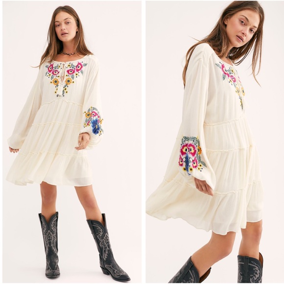 Free People Dresses & Skirts - Free People Spell On Your Embroidered Dress